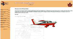 Desktop Screenshot of aircraftspeedmods.ca